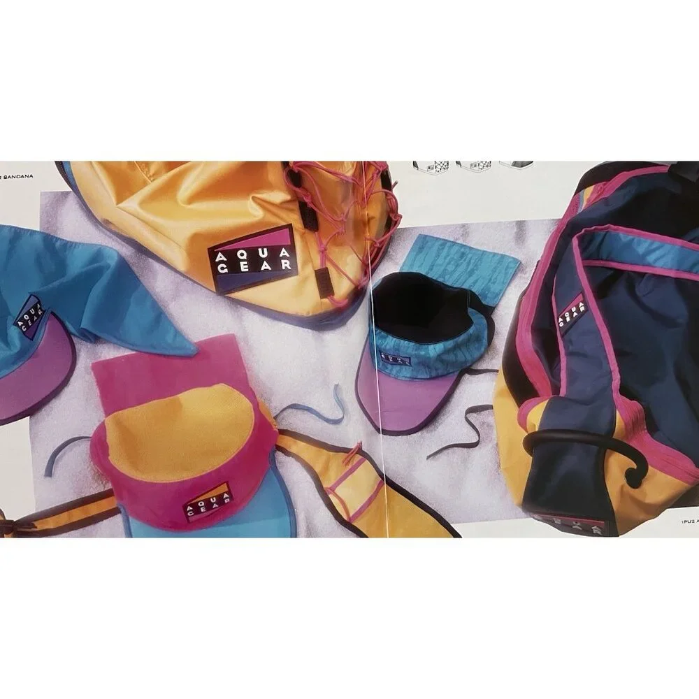 Vintage NIKE Catalog 1991 Spring‎ Accessories Hats Bags Socks Jordan